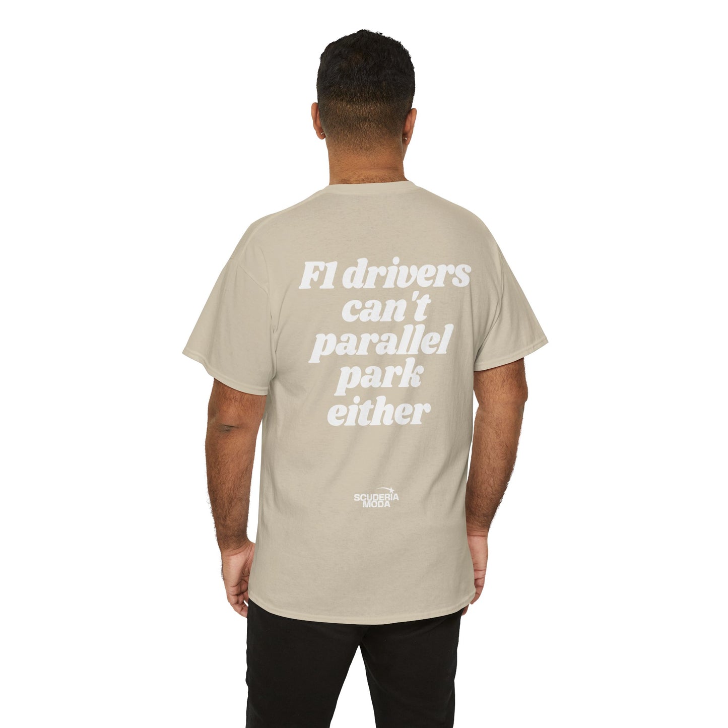 F1 Drivers Can't Parallel Park Tee