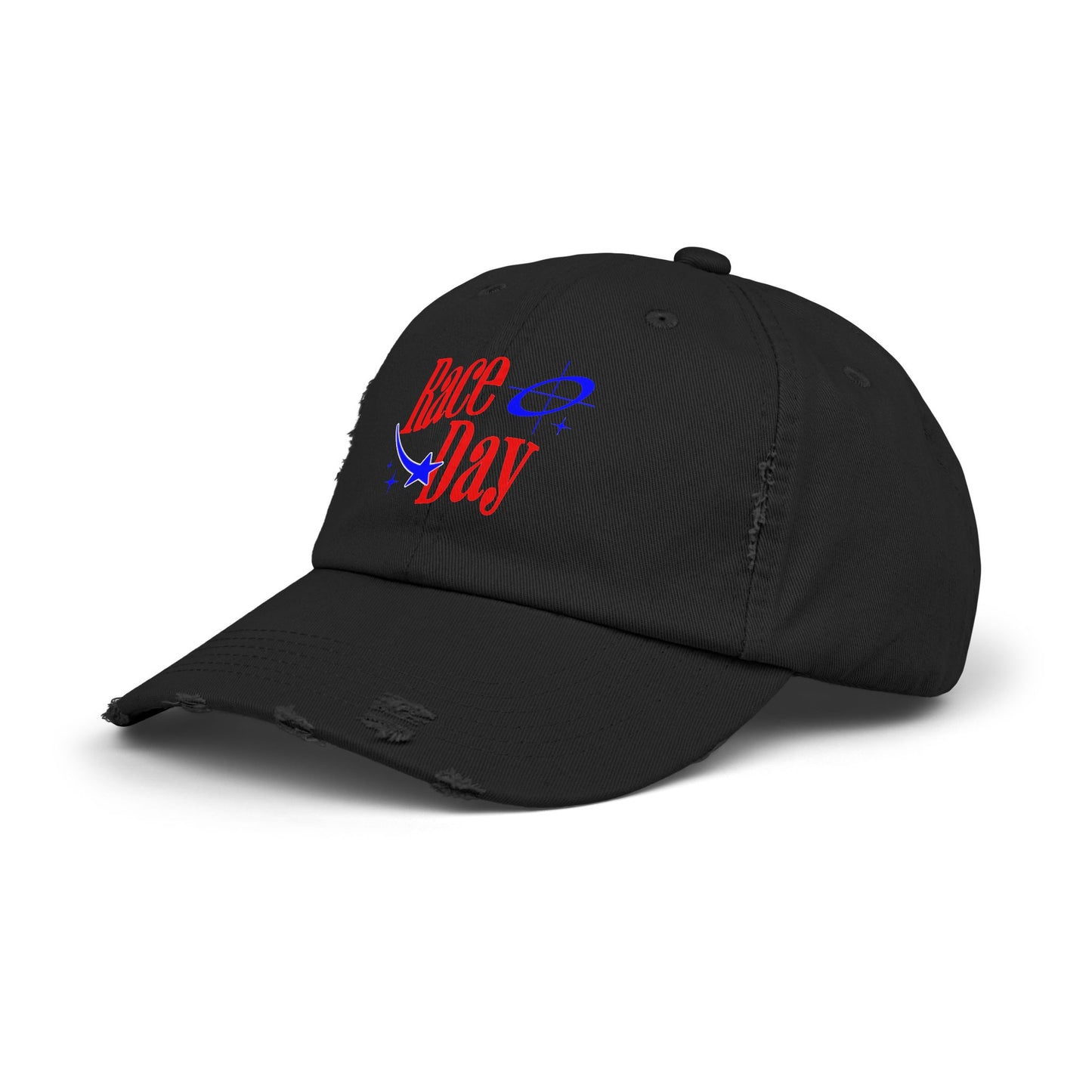 race day distressed dad cap - SCUDERIAMODA