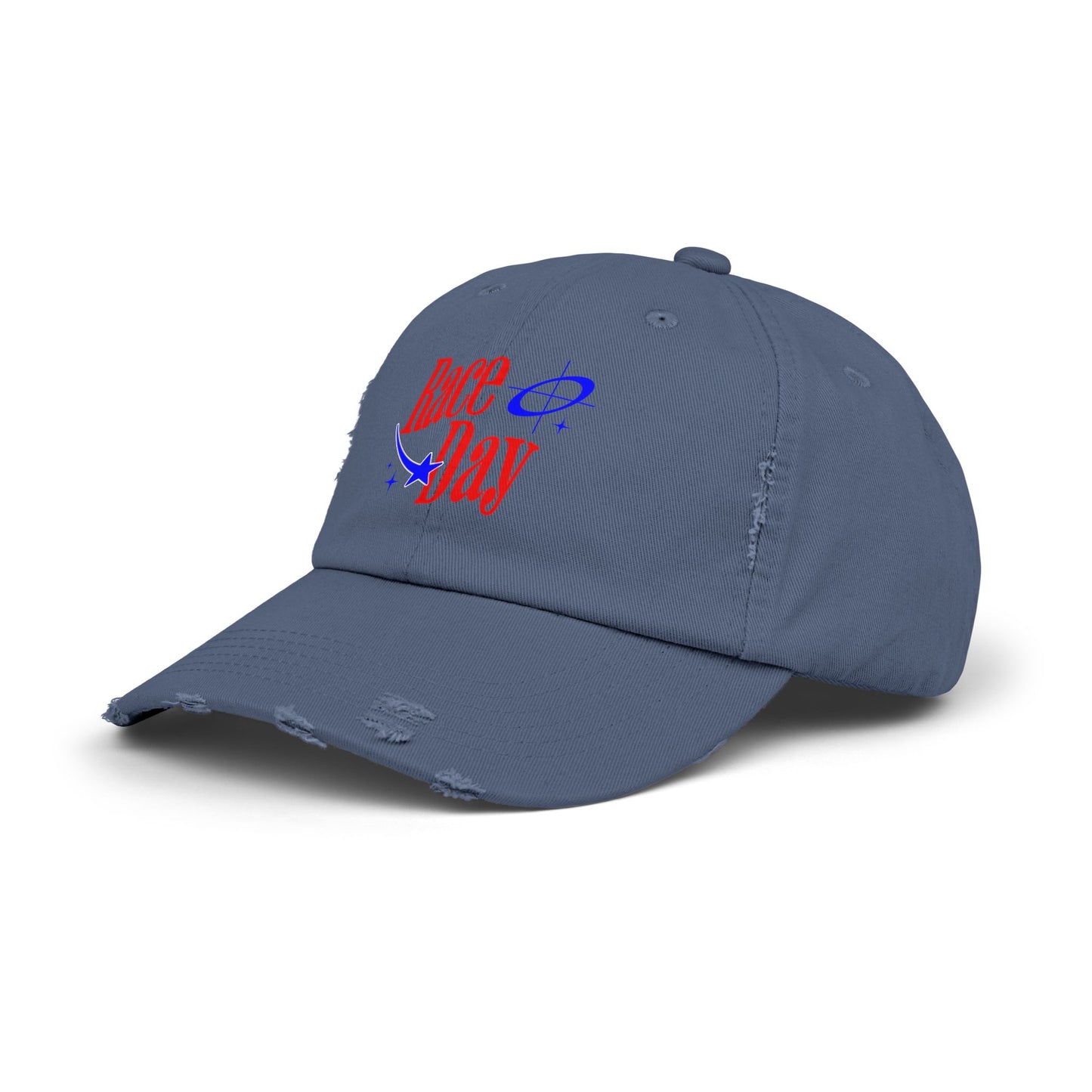 race day distressed dad cap - SCUDERIAMODA