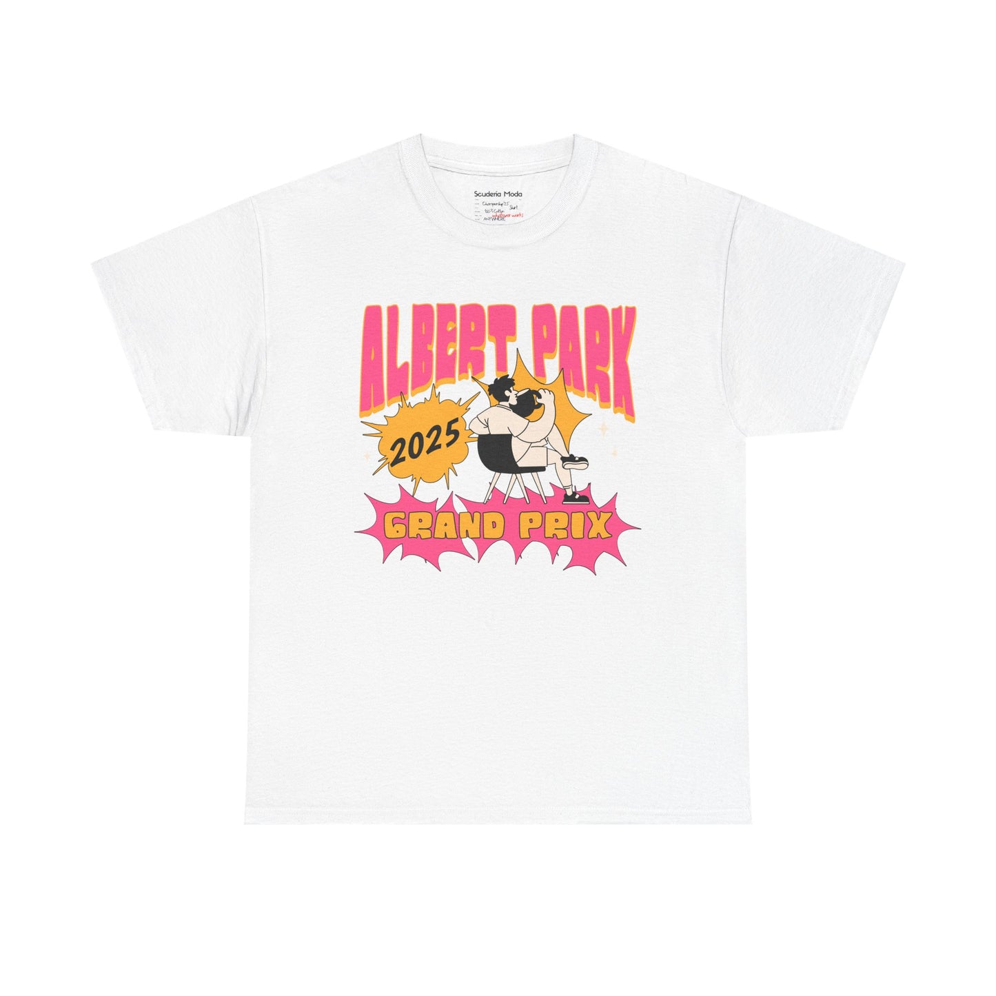 albert park 2025 tee - SCUDERIAMODA