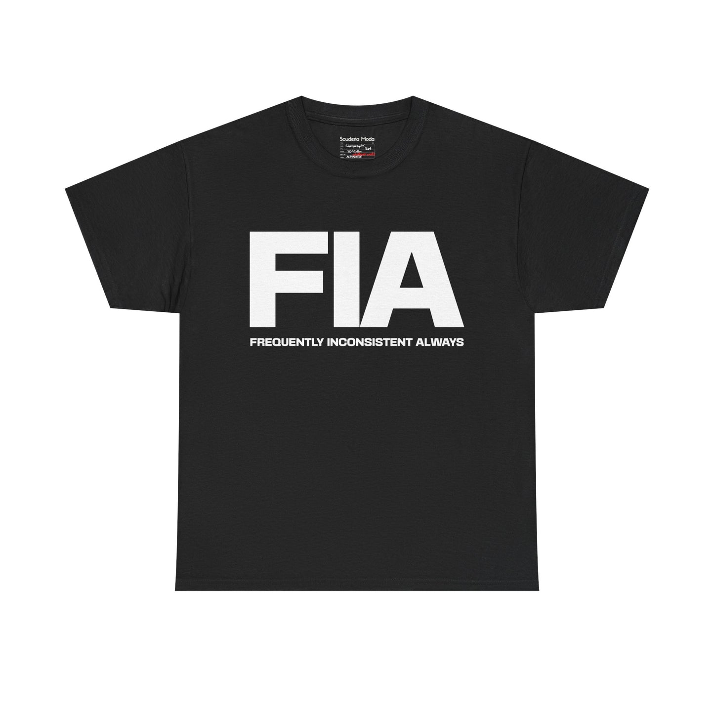 FIA | Frequently Inconsistent Always Tee - SCUDERIAMODA