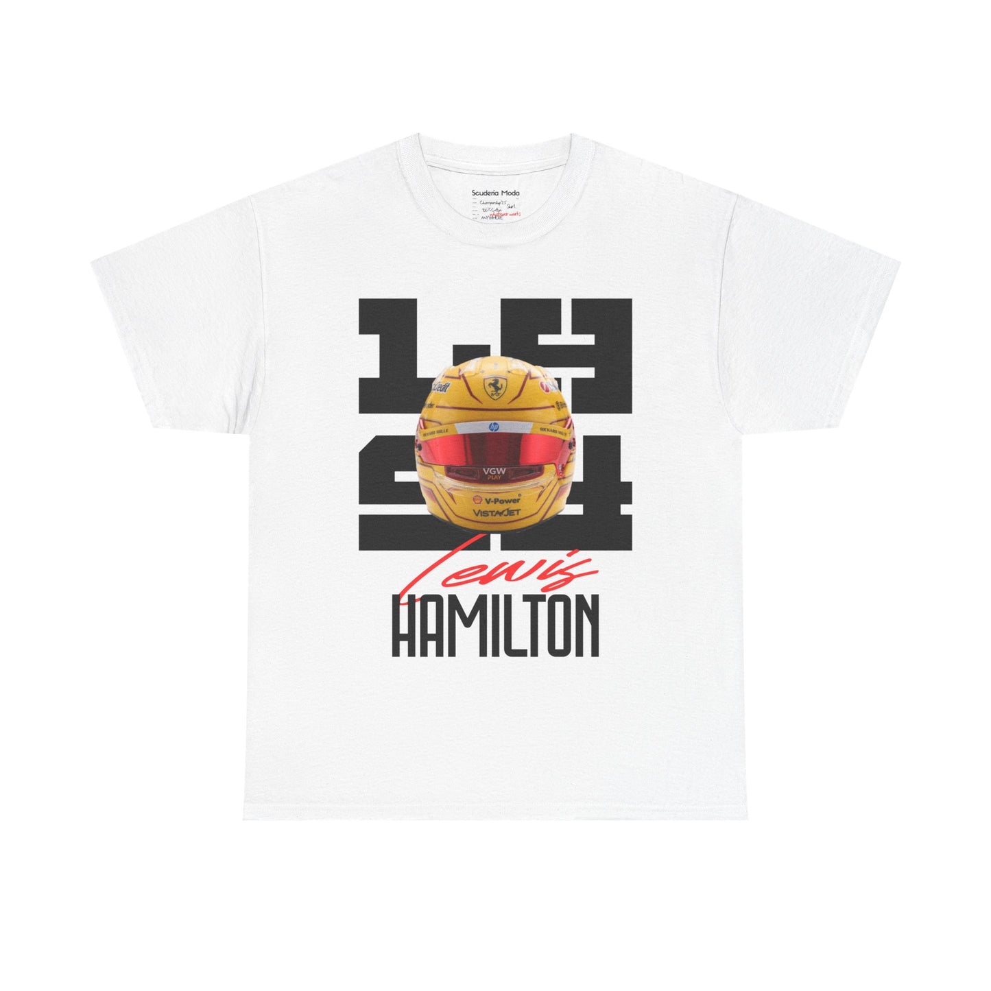 LH44 Lewis Hamilton tee - SCUDERIAMODA