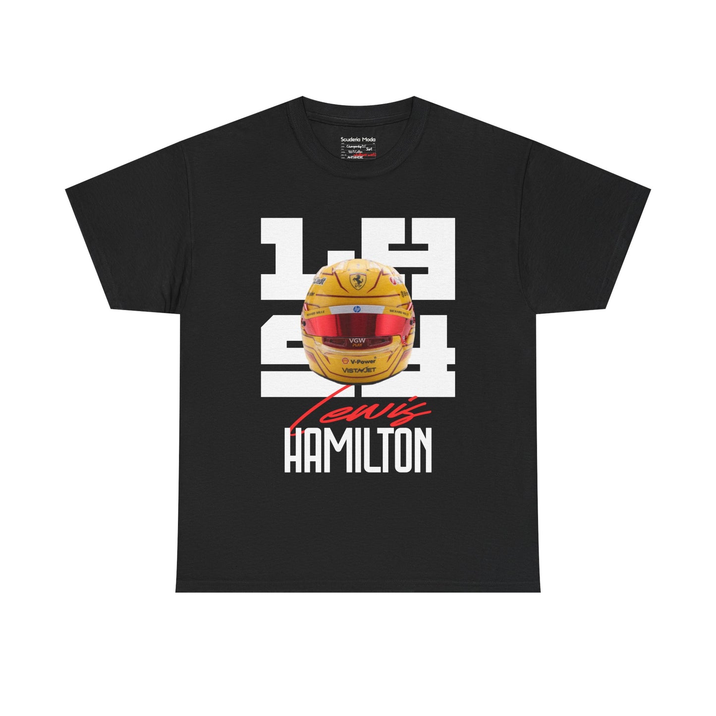 LH44 Lewis Hamilton tee - SCUDERIAMODA